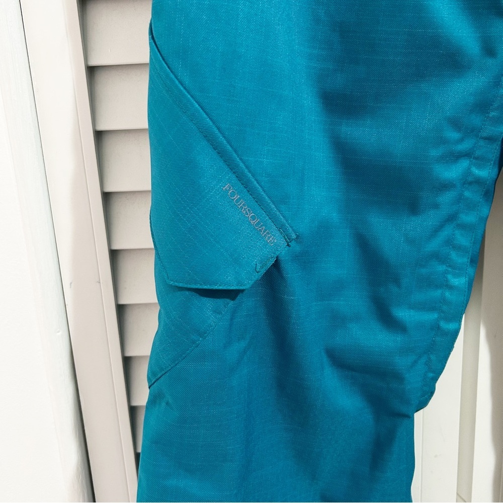 Foursquare Women's Strut Ski Pants in Teal Size XS - Picture 2 of 10